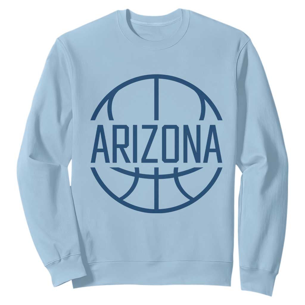 Arizona State Pride Sweatshirt Grand Canyon State Basketball Gift TS12 Light Blue Print Your Wear