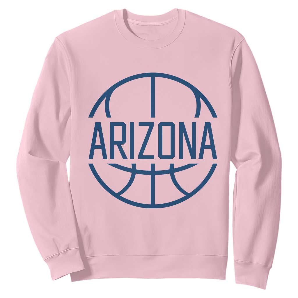 Arizona State Pride Sweatshirt Grand Canyon State Basketball Gift TS12 Light Pink Print Your Wear