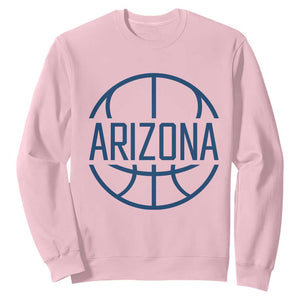 Arizona State Pride Sweatshirt Grand Canyon State Basketball Gift TS12 Light Pink Print Your Wear