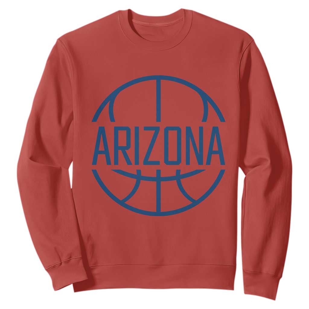 Arizona State Pride Sweatshirt Grand Canyon State Basketball Gift TS12 Red Print Your Wear