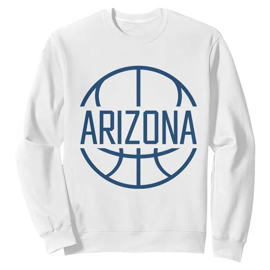 Arizona State Pride Sweatshirt Grand Canyon State Basketball Gift TS12 White Print Your Wear