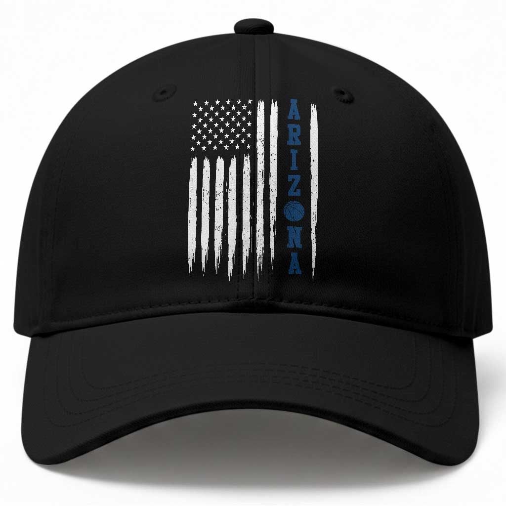 Arizona Patriotic Sports Baseball Cap US Flag Basketball Player Gift TS12 Print Your Wear