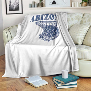 Arizona State Hoops Fan Gift Throw Blanket Basketball Lover TS12 Print Your Wear