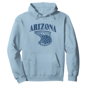 Arizona State Hoops Fan Gift Hoodie Basketball Lover TS12 Light Blue Print Your Wear
