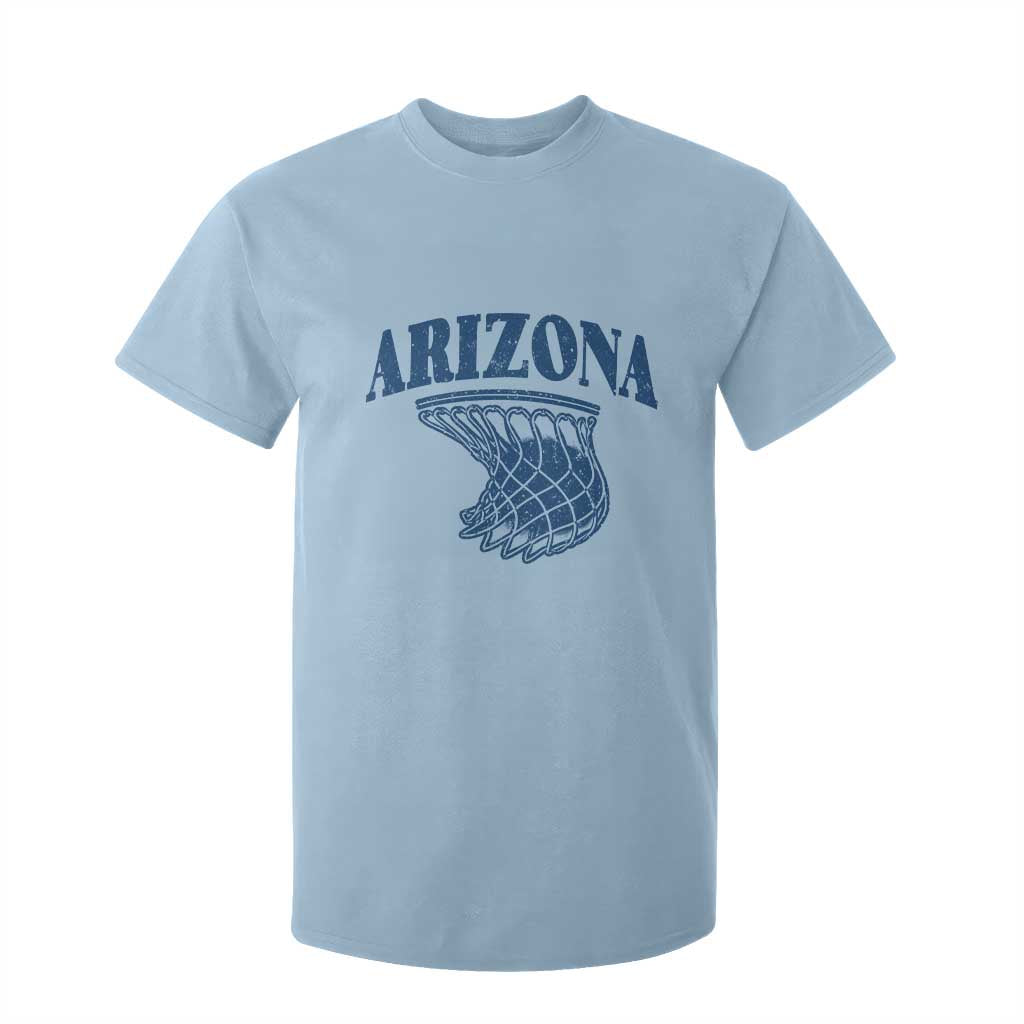 Arizona State Hoops Fan Gift T Shirt For Kid Basketball Lover TS12 Light Blue Print Your Wear