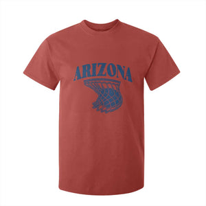 Arizona State Hoops Fan Gift T Shirt For Kid Basketball Lover TS12 Red Print Your Wear