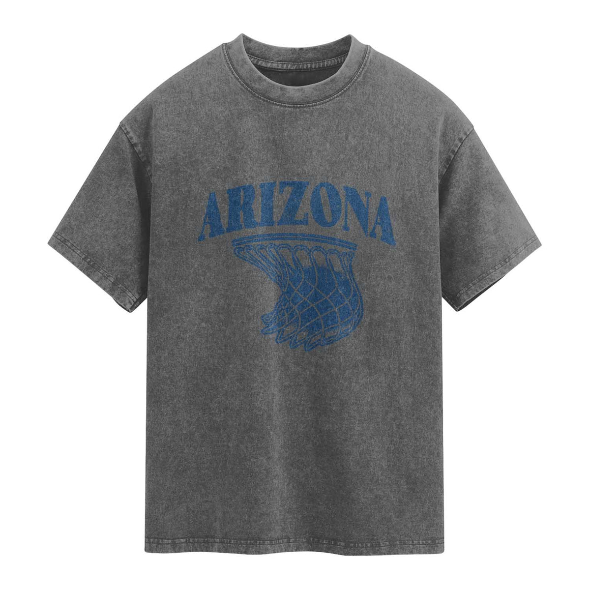 Arizona State Hoops Fan Gift Washed Cotton T-Shirt Basketball Lover