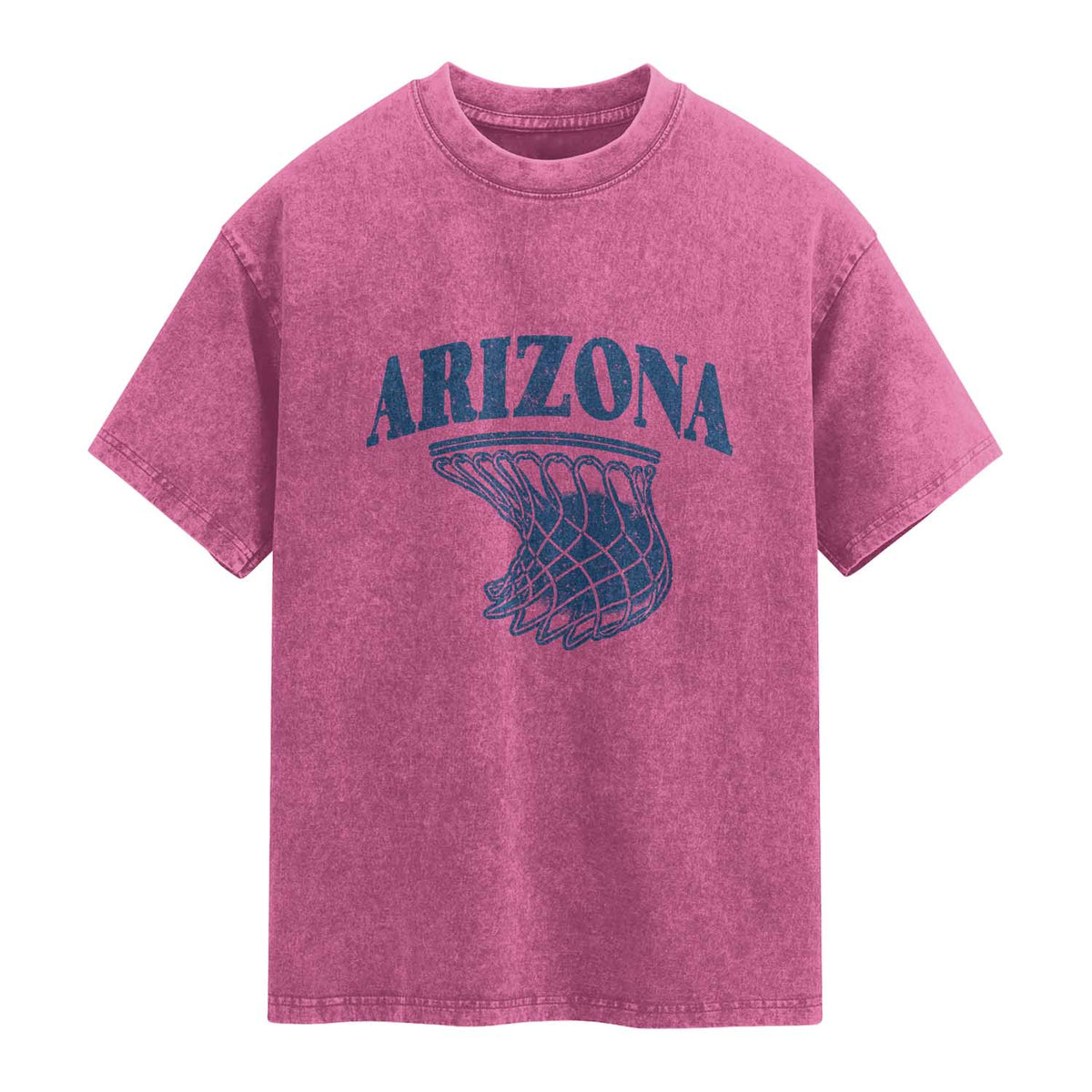 Arizona State Hoops Fan Gift Washed Cotton T-Shirt Basketball Lover