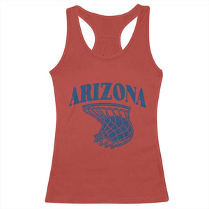 Arizona State Hoops Fan Gift Racerback Tank Top Basketball Lover TS12 Red Print Your Wear