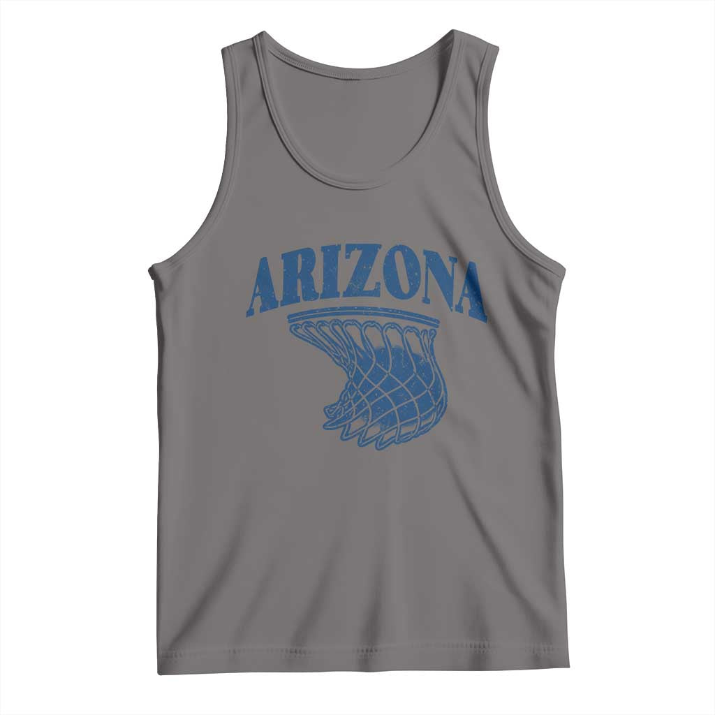 Arizona State Hoops Fan Gift Tank Top Basketball Lover TS12 Deep Heather Print Your Wear