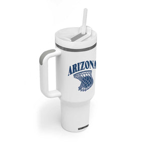 Arizona State Hoops Fan Gift Tumbler With Handle Basketball Lover TS12 Print Your Wear