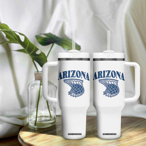 Arizona State Hoops Fan Gift Tumbler With Handle Basketball Lover TS12 Print Your Wear
