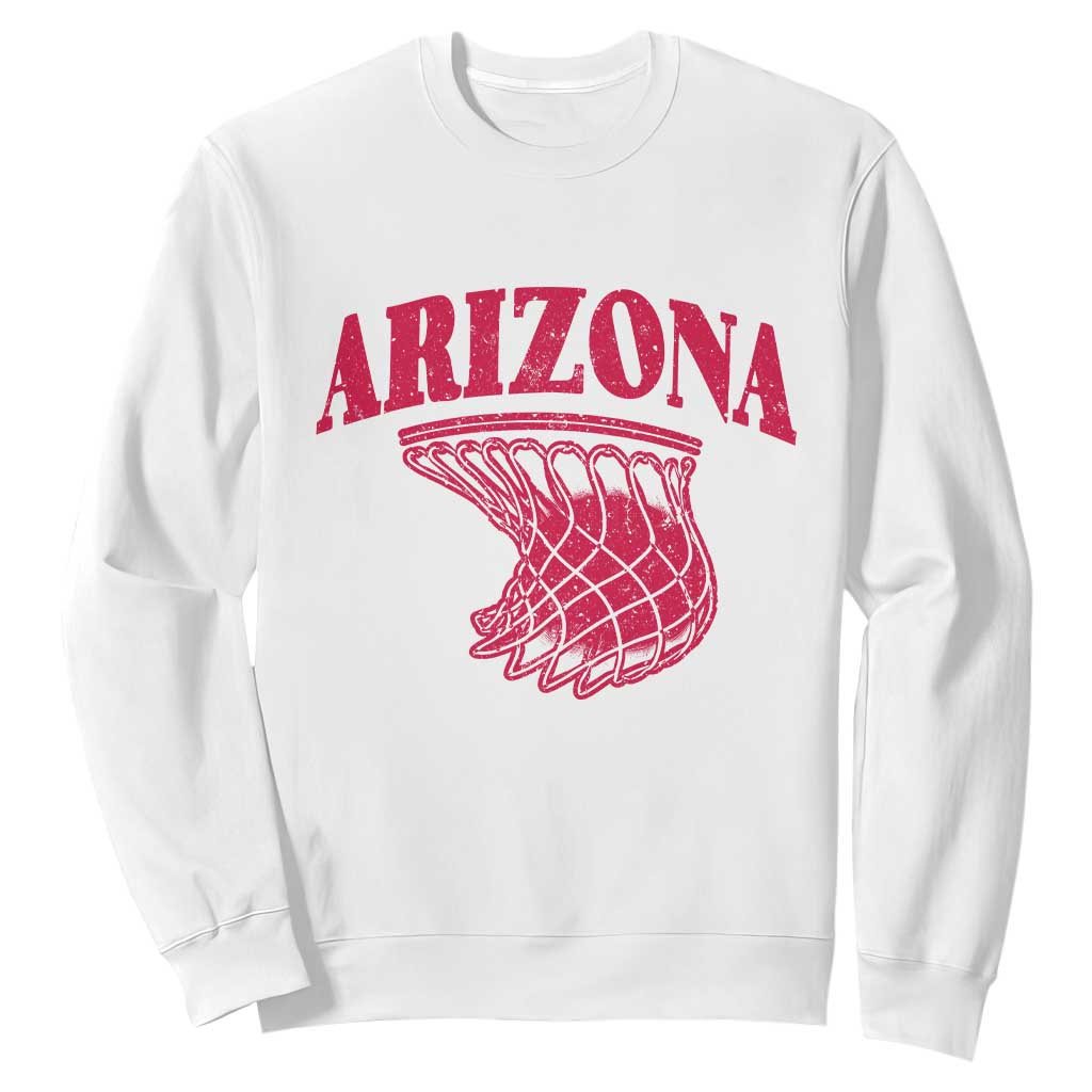 Arizona Fan Sweatshirt Southwest Basketball Sports Lover TS12 White Print Your Wear