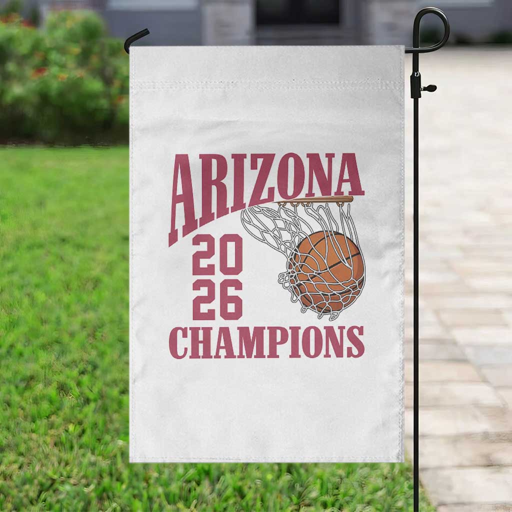 Arizona Champions Garden Flag Gift For Basketball Fan TS12 Print Your Wear