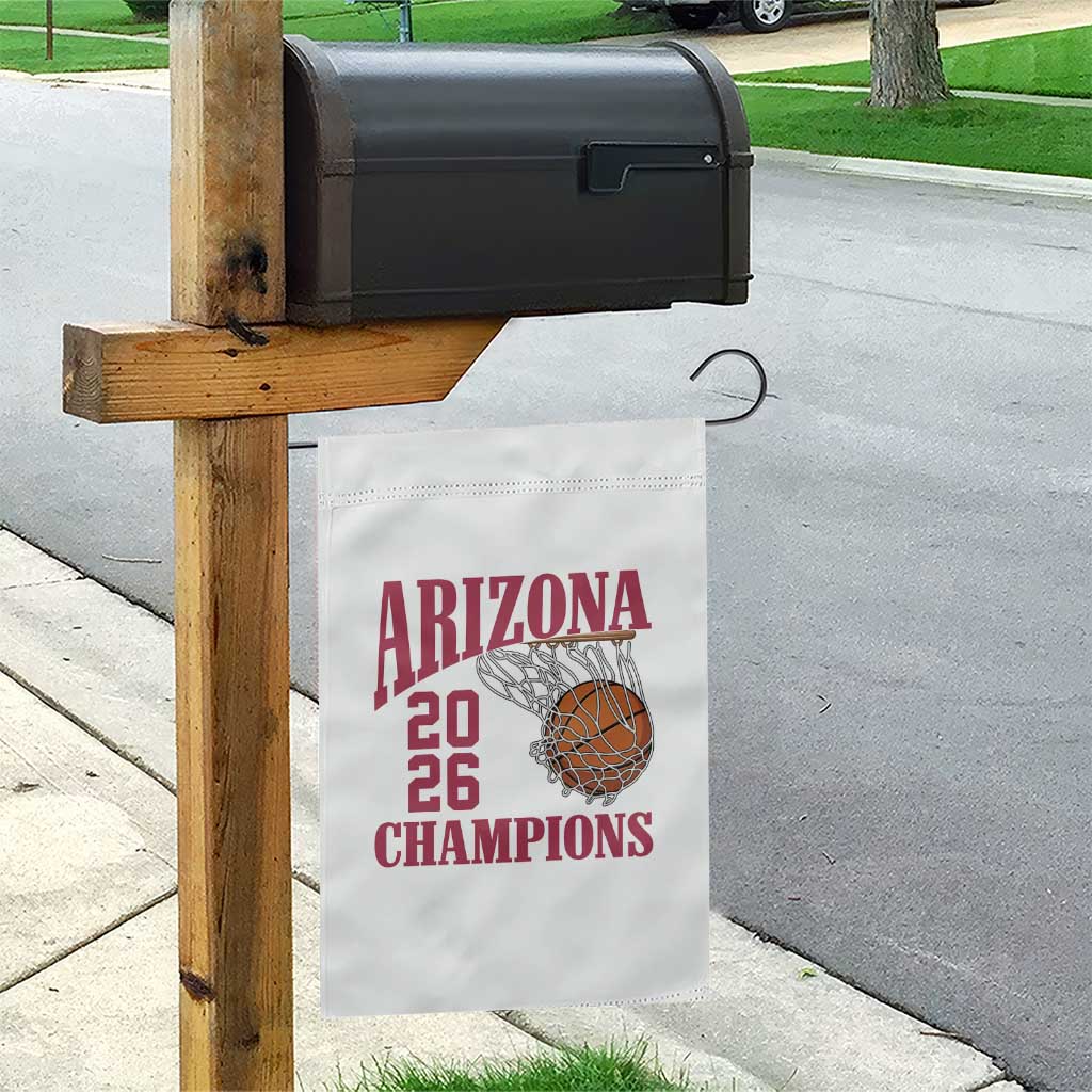 Arizona Champions Garden Flag Gift For Basketball Fan TS12 Print Your Wear