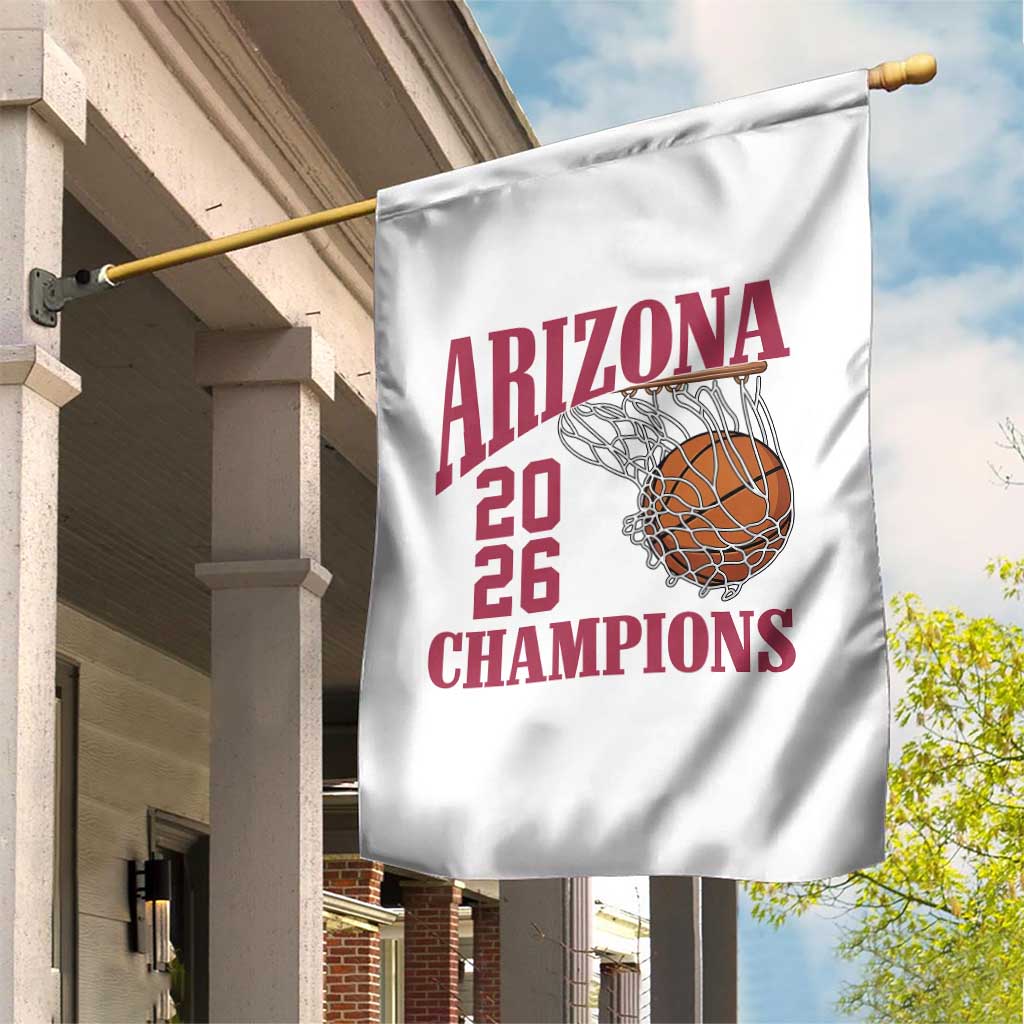 Arizona Champions Garden Flag Gift For Basketball Fan TS12 Print Your Wear