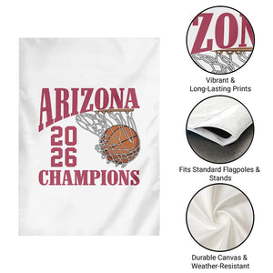 Arizona Champions Garden Flag Gift For Basketball Fan TS12 Print Your Wear