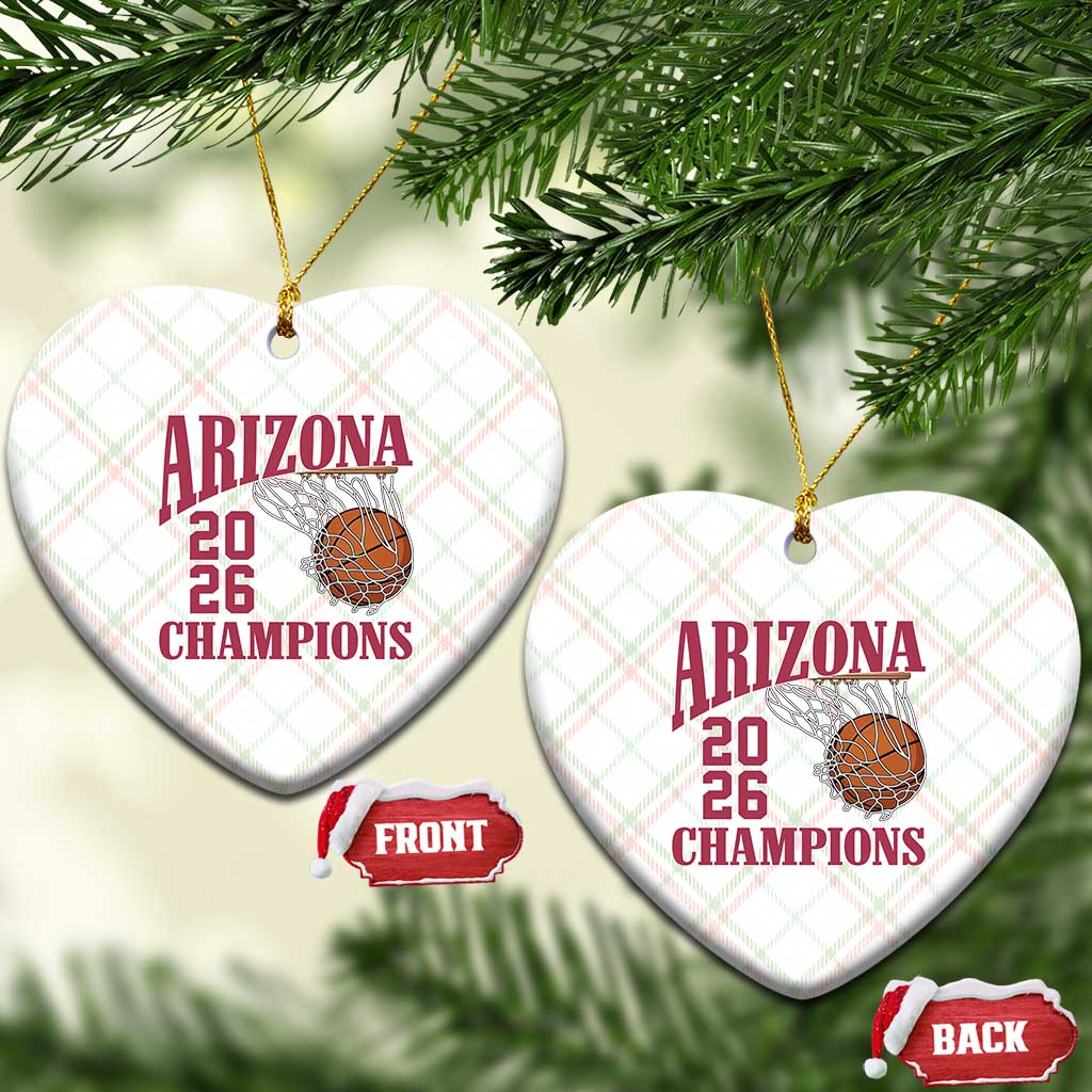 Arizona Champions Ceramic Ornament Gift For Basketball Fan TS12 Print Your Wear