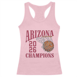 Arizona Champions Racerback Tank Top Gift For Basketball Fan TS12 Light Pink Print Your Wear