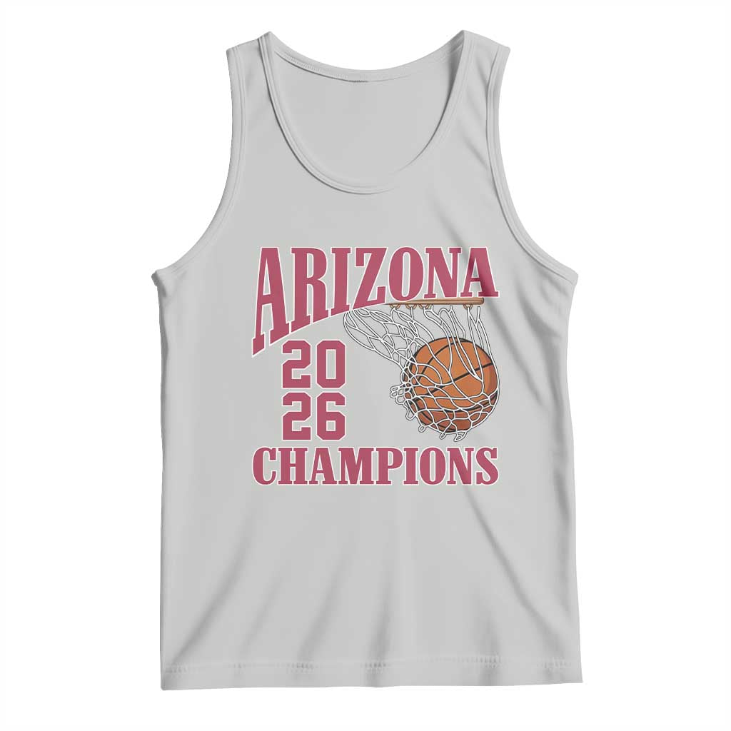 Arizona Champions Tank Top Gift For Basketball Fan TS12 Ash Print Your Wear
