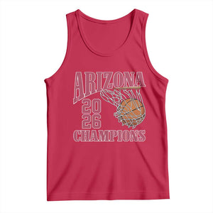 Arizona Champions Tank Top Gift For Basketball Fan TS12 Red Print Your Wear