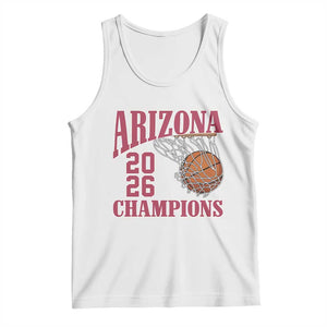 Arizona Champions Tank Top Gift For Basketball Fan TS12 White Print Your Wear