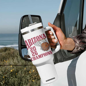 Arizona Champions Tumbler With Handle Gift For Basketball Fan TS12 Print Your Wear