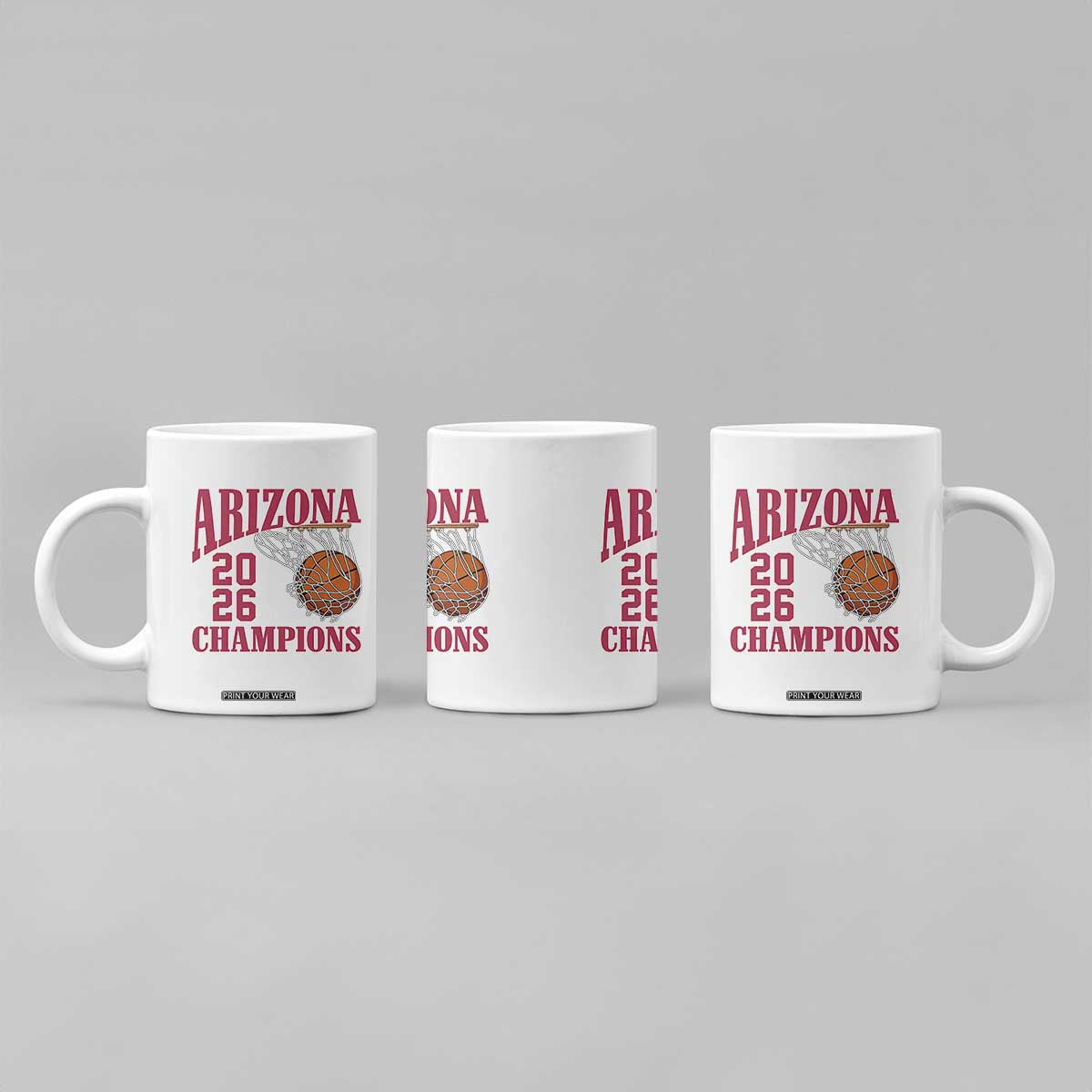 Arizona Champions Coffee Mug Gift For Basketball Fan TS12 Print Your Wear