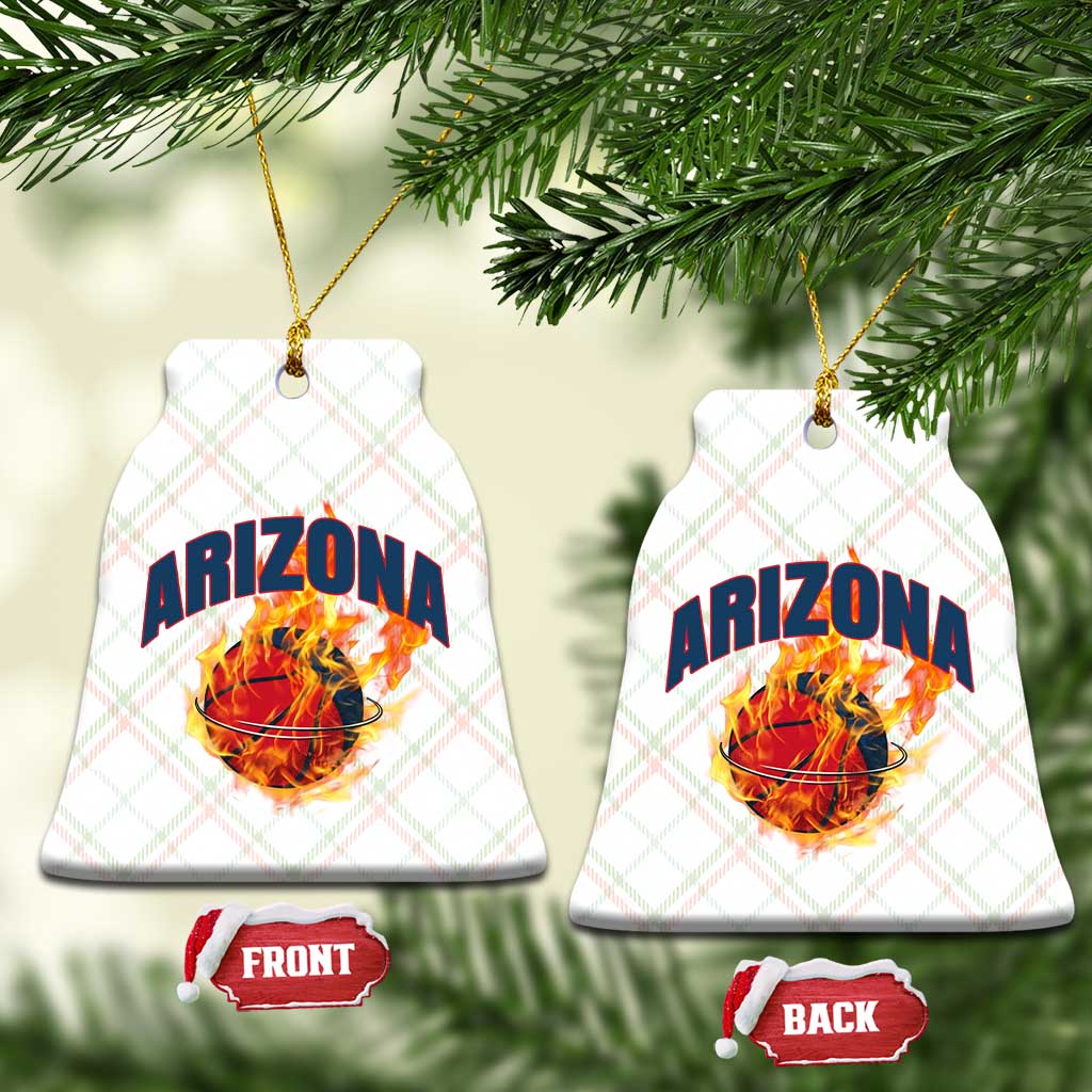 Arizona State Pride Ceramic Ornament Flaming Basketball Coach Gift TS12 Print Your Wear