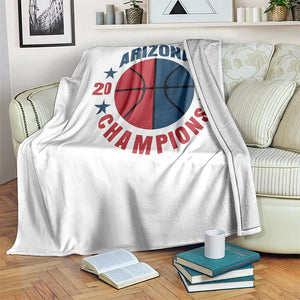 Arizona Champions Pride Throw Blanket Professional Basketball Fan Gift TS12 Print Your Wear