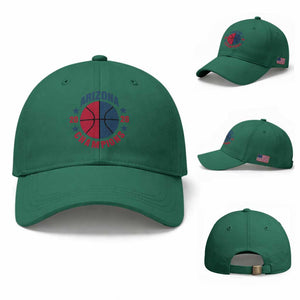 Arizona Champions Pride Baseball Cap Professional Basketball Fan Gift TS12 Baseball Cap Universal Fit Irish Green Print Your Wear