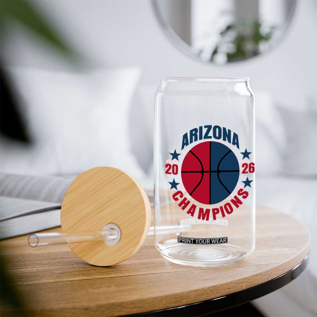 Arizona Champions Pride Glass Can Professional Basketball Fan Gift TS12 Print Your Wear