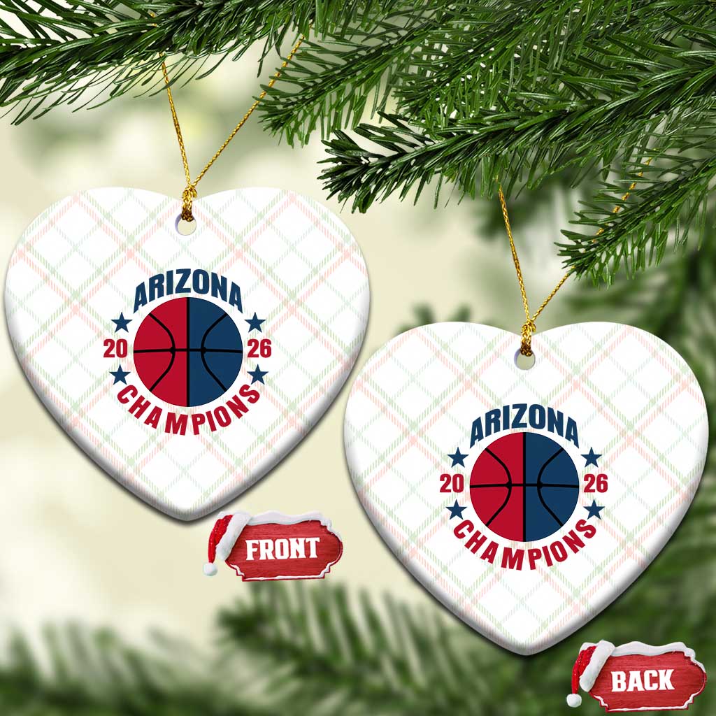 Arizona Champions Pride Ceramic Ornament Professional Basketball Fan Gift TS12 Print Your Wear