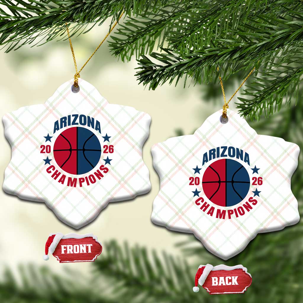 Arizona Champions Pride Ceramic Ornament Professional Basketball Fan Gift TS12 Print Your Wear