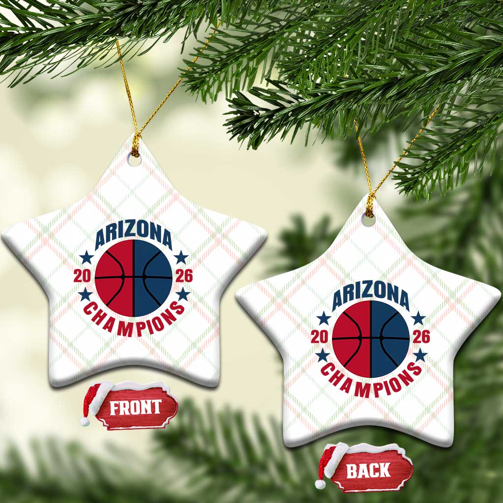 Arizona Champions Pride Ceramic Ornament Professional Basketball Fan Gift TS12 Print Your Wear