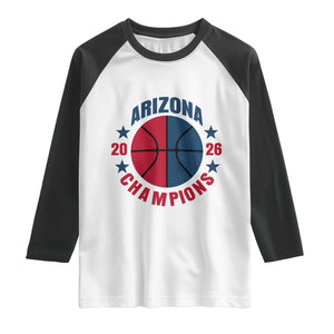 Arizona Champions Pride Raglan Shirt Professional Basketball Fan Gift TS12 White Black Print Your Wear