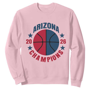 Arizona Champions Pride Sweatshirt Professional Basketball Fan Gift TS12 Light Pink Print Your Wear