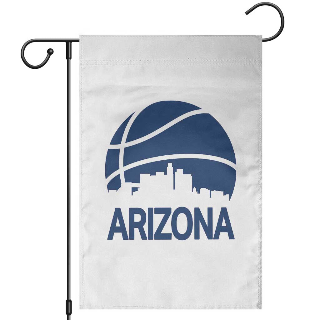 Arizona Skyline Pride Garden Flag Gift For Basketball Fan TS12 White Print Your Wear