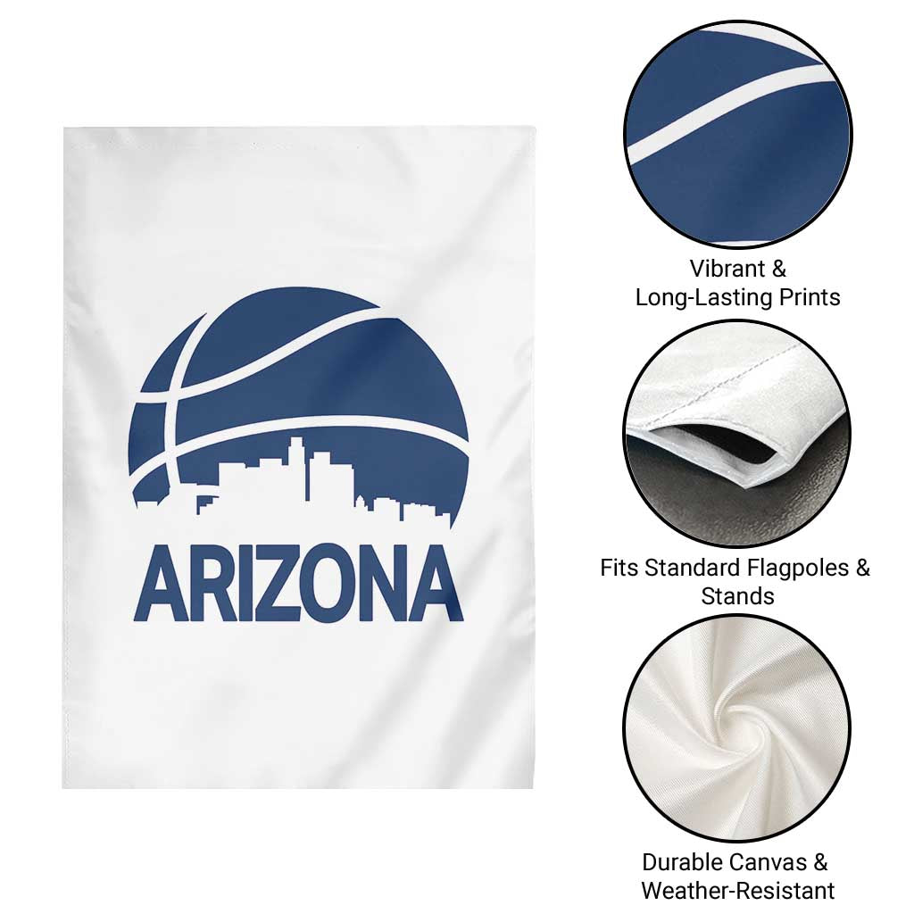 Arizona Skyline Pride Garden Flag Gift For Basketball Fan TS12 Print Your Wear