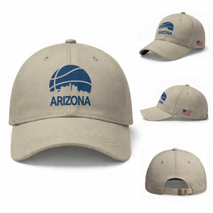 Arizona Skyline Pride Baseball Cap Gift For Basketball Fan TS12 Baseball Cap Universal Fit Beige Print Your Wear