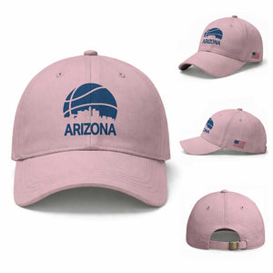 Arizona Skyline Pride Baseball Cap Gift For Basketball Fan TS12 Baseball Cap Universal Fit Light Pink Print Your Wear