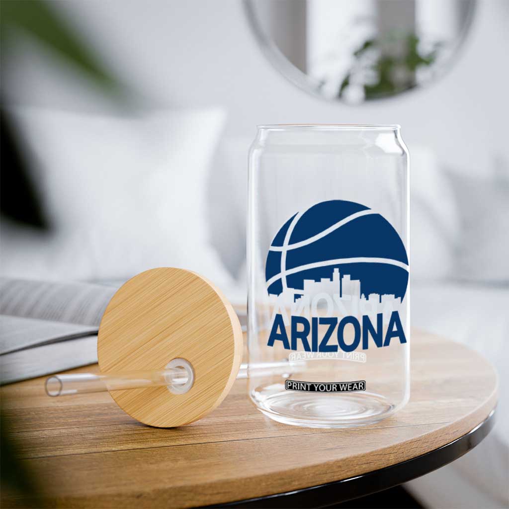 Arizona Skyline Pride Glass Can Gift For Basketball Fan TS12 Print Your Wear