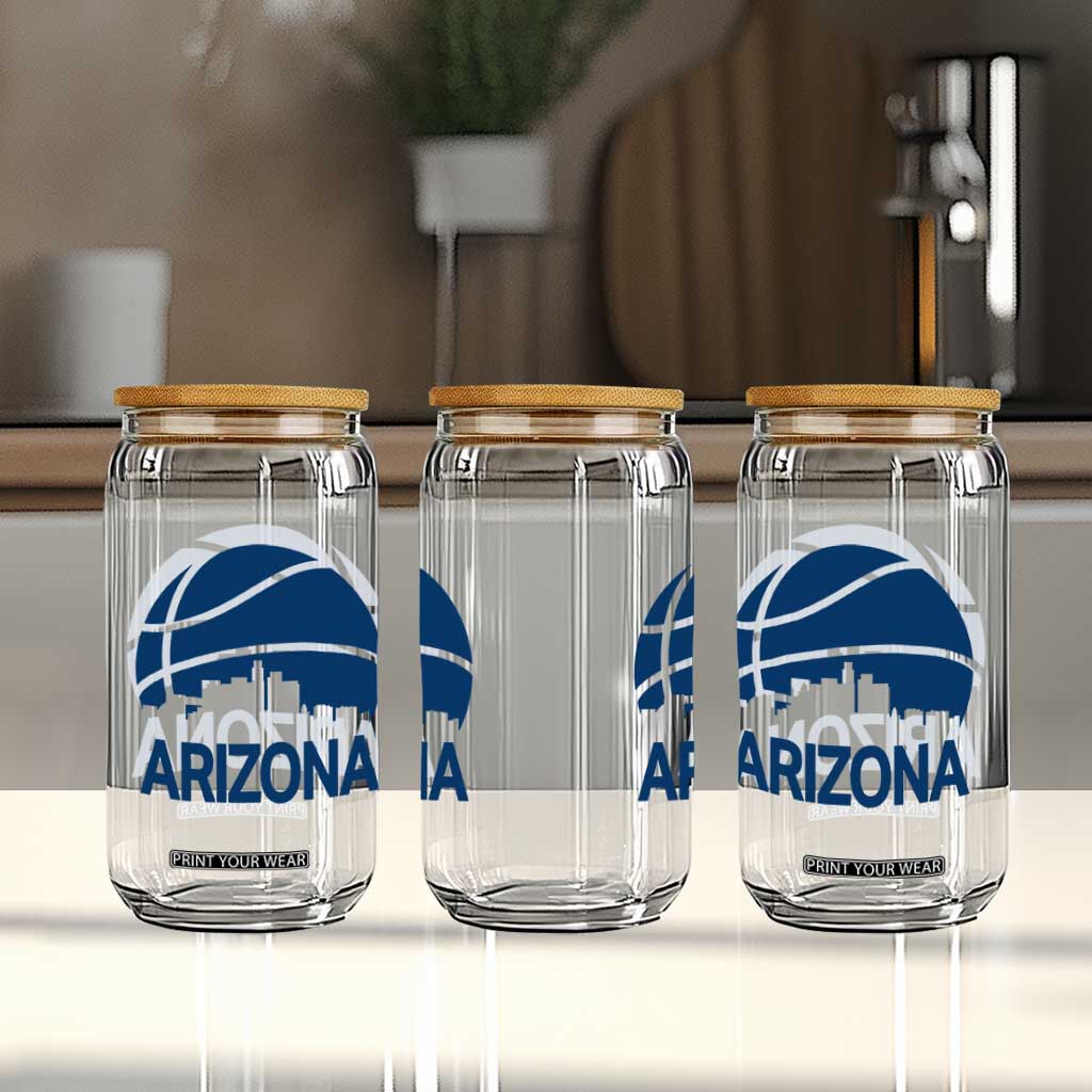 Arizona Skyline Pride Glass Can Gift For Basketball Fan TS12 Print Your Wear