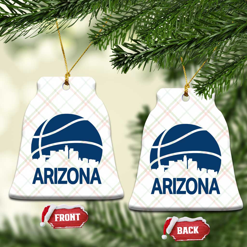 Arizona Skyline Pride Ceramic Ornament Gift For Basketball Fan TS12 Print Your Wear