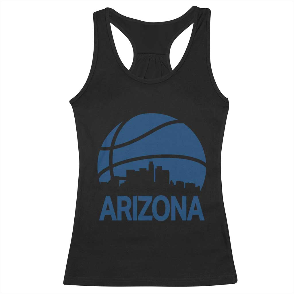 Arizona Skyline Pride Racerback Tank Top Gift For Basketball Fan TS12 Black Print Your Wear