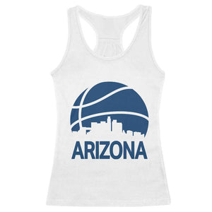 Arizona Skyline Pride Racerback Tank Top Gift For Basketball Fan TS12 White Print Your Wear