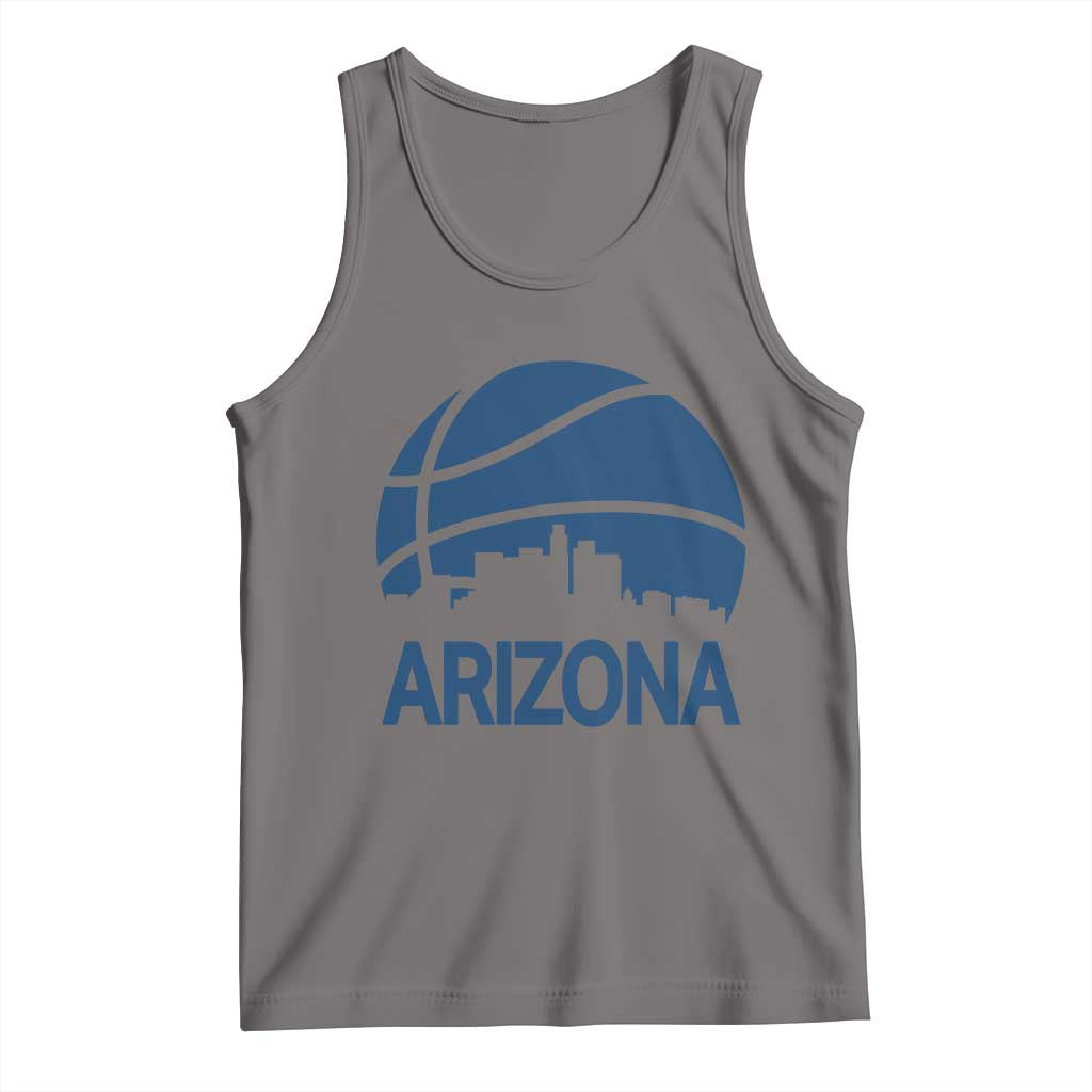Arizona Skyline Pride Tank Top Gift For Basketball Fan TS12 Deep Heather Print Your Wear