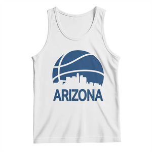 Arizona Skyline Pride Tank Top Gift For Basketball Fan TS12 White Print Your Wear