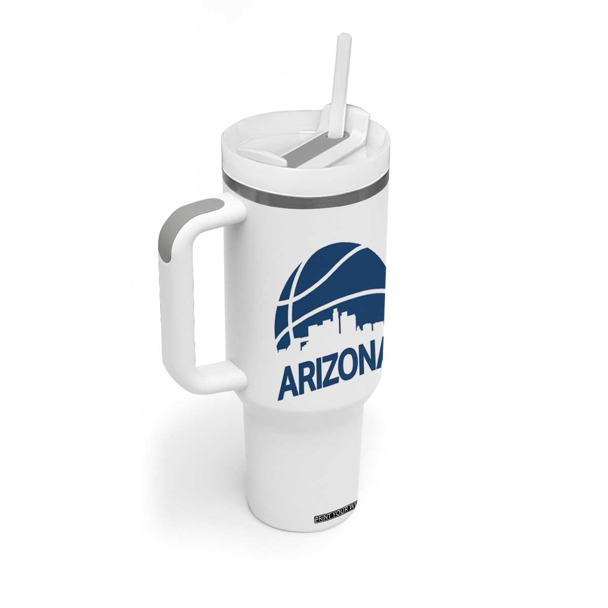 Arizona Skyline Pride Tumbler With Handle Gift For Basketball Fan TS12 Print Your Wear