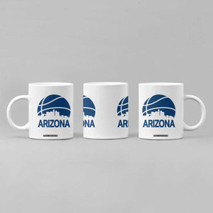 Arizona Skyline Pride Coffee Mug Gift For Basketball Fan TS12 Print Your Wear